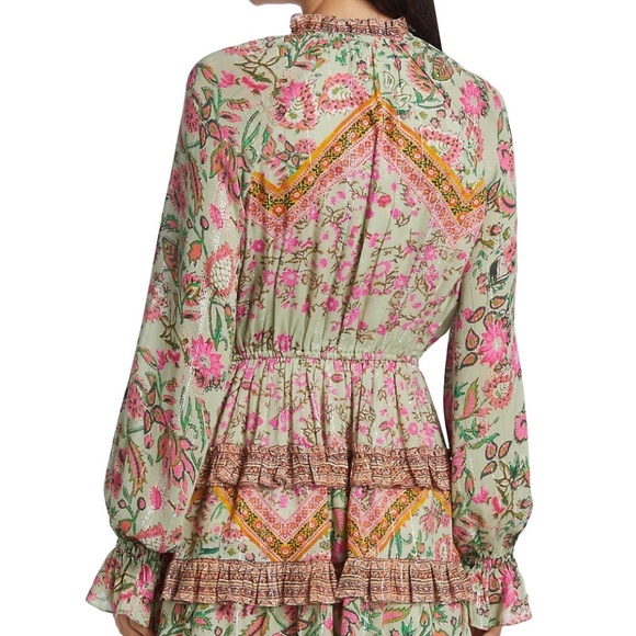 Hemant & Nandita Ruffle Mini Dress - Picture 7 of 8